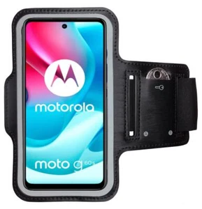 Brassard de Sport pour Motorola Moto G60s Fitness Bracelet Housse de course - Zdjęcie 1 z 7
