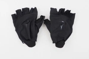 Pinarello Half Finger Cycling Gloves Unisex Adult Size Large Black w/ Pads - Picture 1 of 4