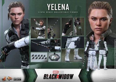 Hot Toys Marvel 1/6 Scale Action Figure Black Widow YELENA MMS622 Cover