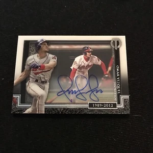 2017 Topps Tribute Omar Vizquel Generations of Excellence Auto Autograph #76/99 - Picture 1 of 2