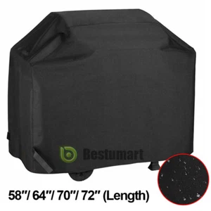 Waterproof Outdoor Barbecue BBQ Gas Grill Cover Heavy Duty 58" 64" 70" 72" - Picture 1 of 16