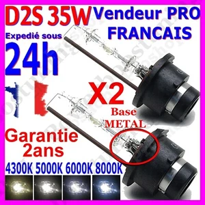 2 Ampoules D2S 55W Xénon 5000 6000 8000 Lampe rechange feu phare origine HID a6 - Picture 1 of 2