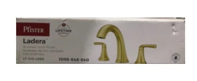 Pfister Ladera 8 in. Widespread 2-Handle Bathroom Faucet in Brushed Gold - Image 1 of 2