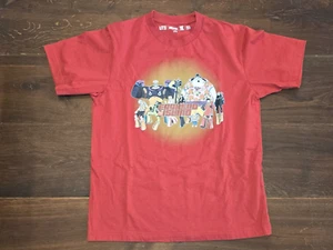 One Piece Crew T-Shirt Egghead Gr. M Rot Uniqlo Neu - Bild 1 von 3