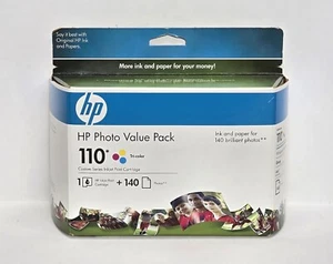 EXP June 2010 - HP 110 Photo Value Pack Tri-Color Cartridge - Picture 1 of 5
