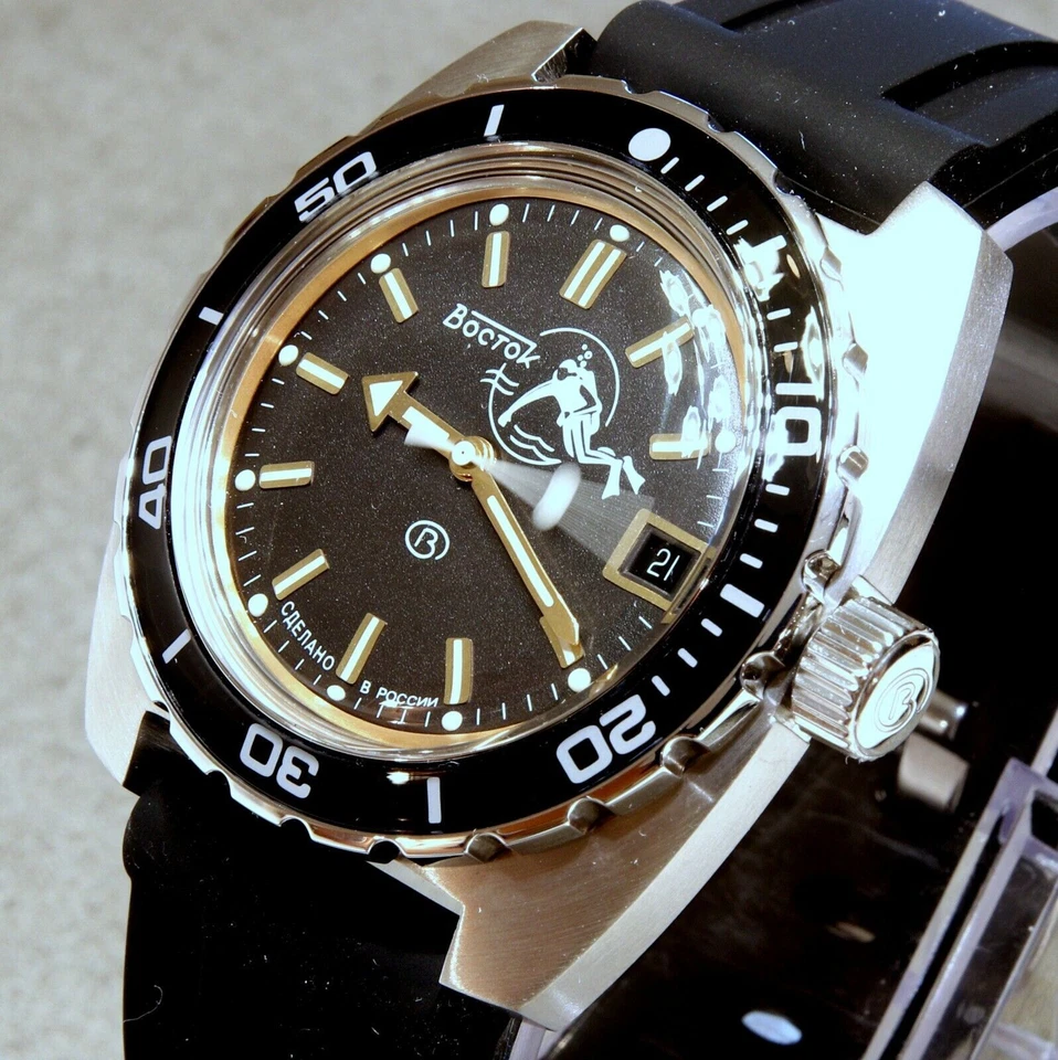 Vostok 170805 Black Men's Watch
