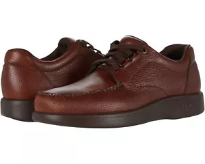 SAS Men's Shoes Bout Time Mulch Brown Lace Up - Picture 1 of 7