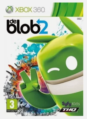 Xbox 360 De Blob 2 PLATFORMER PAL UK Game + Manual - Image 1 of 4