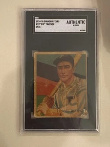 PIE TRAYNOR 1934-36 DIAMOND STARS #27 SGC AUTHENTIC CREASE - Picture 1 of 4