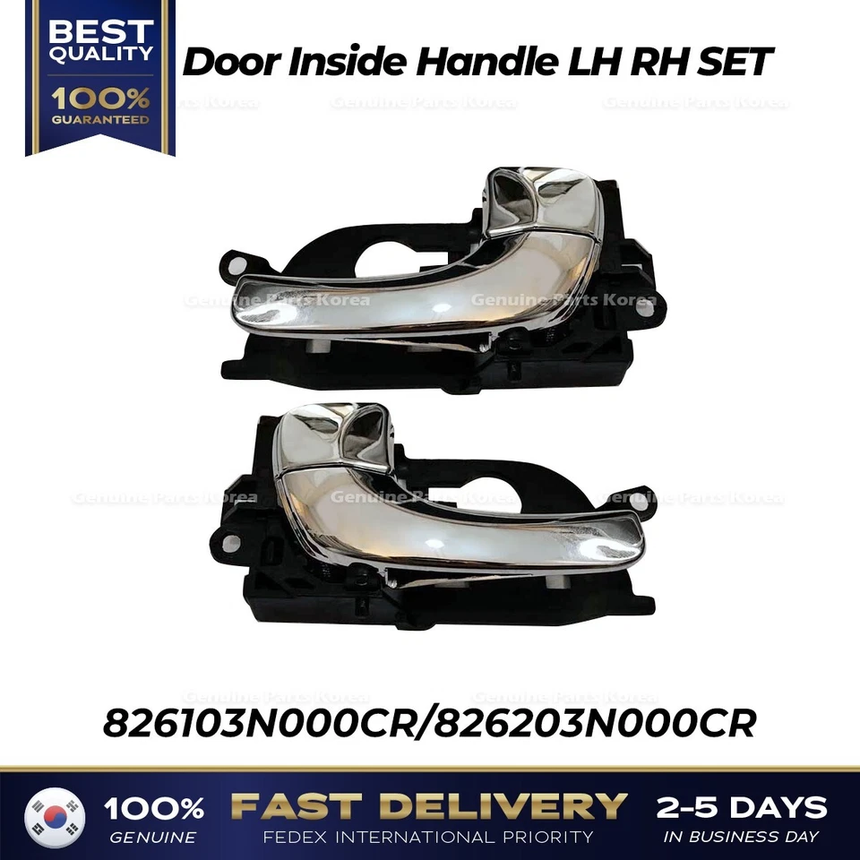 ⭐Genuine⭐ Door Inside Handle LH RH SET for Hyundai Equus - Image 1 of 1