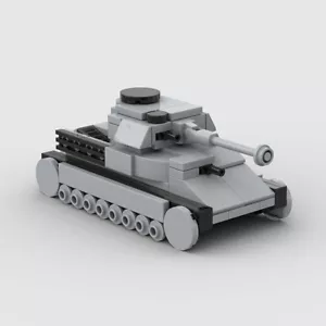 WWII Mini carri armati corazzati blocchi di costruzione 144 pz veicolo da combattimento MOC model kit - Foto 1 di 6