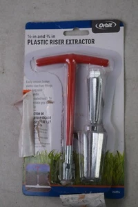Orbit Sprinkler System 1/2"" e 3/4"" Estrattore capezzolo in plastica - Foto 1 di 2