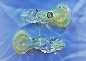 Hanna's Bomb Ass Glass 3" - 3.5" Color Changer Twisted Spoon Pipe - US Seller - Picture 1 of 2