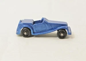 MG CONVERTIBLE MIDGETOY METAL CAR FROM THE 1960'S BLUE - Picture 1 of 5
