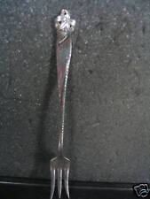 Sterling Wallace  Orchid Elegance SEAFOOD COCKTAIL FORK  5 1/2" No Mono