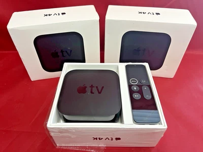 Original Apple TV 32GB 4K HD Media Streamer MQD22LL/A With Apple SIRI Remote - Image 1 of 4