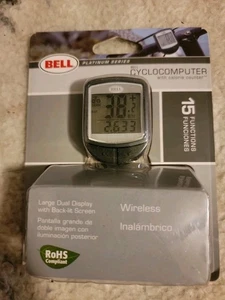 NEW Bell Platinum Series Cyclocomputer w Calorie Counter Large Display Wireless - Picture 1 of 5