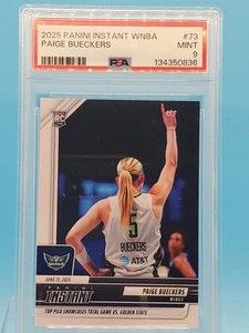 2025 Panini Instant WNBA #73 Paige Bueckers RC Rookie PSA 9 - Bild 1 von 2