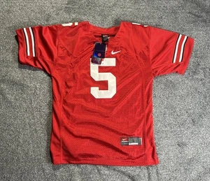 Maglia calcio Ohio State Buckeyes giovane Nike 5 Braxton Miller ragazzo bambino nuova con etichette - Foto 1 di 7