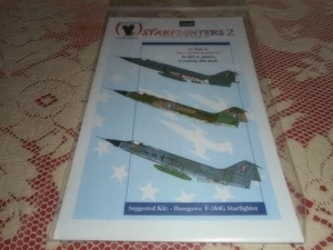 EAGLE STRIKE 48240, STARFIGHTERS 2 F-104 G &CF-104 STARFIGHTERS DECAL SET - Picture 1 of 2