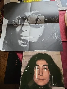 YOKO ONO FLY 2 LP SET APPLE MIT POSTER  - Bild 1 von 4