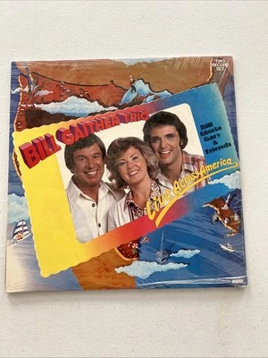 BILL GAITHER TRIO - LIVE ACROSS AMERICA - 1972 STILL SEALED - 2 RECORD SET ! ! ! - Image 1 of 3
