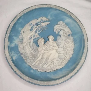 Love Sonnets Of Shakespeare Plate "Love Alters Not" Incolay Roger Akers - Picture 1 of 4