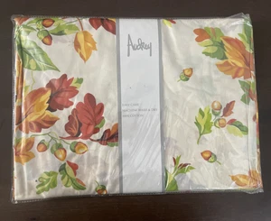 Audrey Autumn Medley Herbstblätter Tischdecke 60 x 84 oval - Bild 1 von 3