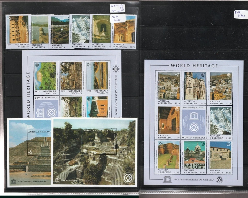 1997 Antigua & Barbuda Sc# 2048-057 50th Anniv. of UNESCO. MNH Cv$30.00 - Image 1 of 1