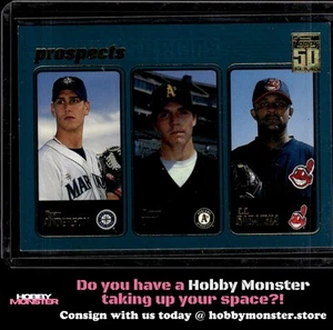 2001 Topps Ryan Anderson / Barry Zito / CC Sabathia Gold - Foto 1 di 2