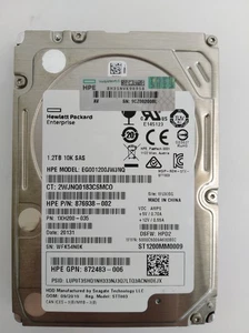 Lot of 2 Seagate HP Exos 10E2400 ST1200MM0009 1.2 TB SAS 3 2.5 in Enterprise - Picture 1 of 3