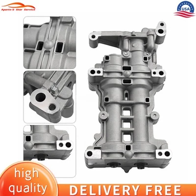 12410-MA00C OIL PUMP W/BALANCER QR20DE QR25DE FOR NISSAN ALTAS CARAVAN NV350 - Image 1 of 4
