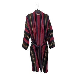 Vintage Norm Thompson Bathrobe Thick Terry Cloth Robe Super Soft KingSize Cotton - Picture 1 of 5