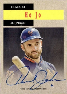 2024 Topps Archives '58 Topps TV Westerns Autographs #58WAHJ Howard Johnson - Image 1 of 2