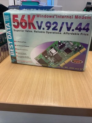 Best Data 56K v.92/v.44 Modem PCI Windows Interface - Image 1 of 4