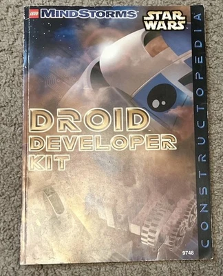Lego Mindstorms Star Wars Droid Developer Kit #9748 Instruction Manual Book  - Image 1 of 3