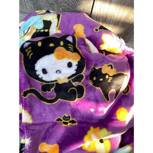 Hello Kitty Friends Halloween Throw Blanket 50x70 Sanrio - Bild 1 von 5