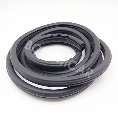 Car Front Rear Door Edge Guard Molding Trim Rubber Edge Strip Seal Protector 4M Foto 1 de 4