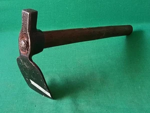 ANTICA ASCIA ZAPPA ZAPPETTA DA MASTRO BOTTAIO ORIGINALE PRIMI ANNI DEL 900. CT37 - Foto 1 di 7