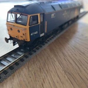 Heljan 4661 Class 47 Diesel Loco 47145 Tinsley Blue - DCC Ready OO Gauge Boxed - Picture 1 of 9