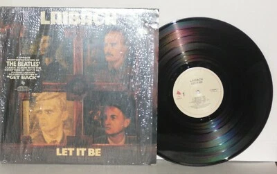 LAIBACH Let It Be LP Orig 1988 VG+ Plays Well Enigma Records 7754041 Vinyl - Image 1 of 3