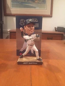 Jeff Suppan Milwaukee Brewers SGA MLB Bobblehead por BDA NUEVO EN CAJA 30 de agosto 2009 - Imagen 1 de 10