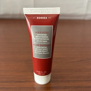 KORRES Wild Rose Vitamin C Brightening Sleeping Facial .68 oz/20ml New Authentic - Picture 1 of 7