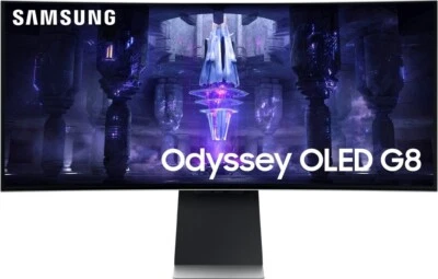 Samsung Odyssey OLED G8 34 in 3440 x 1440 Monitor (Please Read - Screen Only) - Image 1 of 4