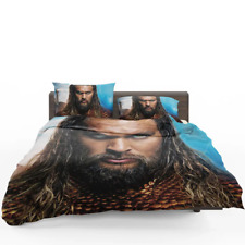 Aquaman Movie Jason Momoa Quilt Duvet Cover Set Comforter Cover Bedspread