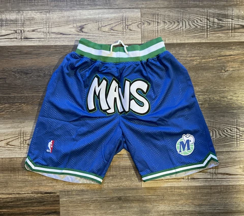 Dallas Mavericks Summer Edition Old Mavs School Basketball Team Shorts M-XL Cover