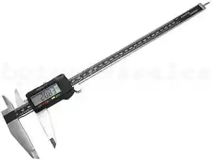 Pinza Digitale Elettronica 12" 300MM Precisione Inox Pollici/Quadrante LCD Metrico - Foto 1 di 1
