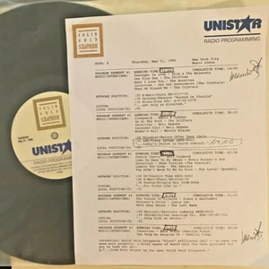 RADIO SHOW 5/31/90 NYC MUSIC SCENE: JANIS IAN, VANILLA FUDGE,LEFT BANKE,CRYSTALS - Picture 1 of 1