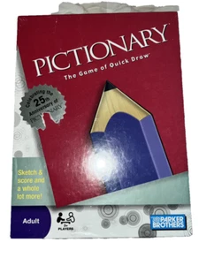 Pictionary The Game Of Quick Draw - 2009 Edition - Adult 3+ Players - Picture 1 of 4