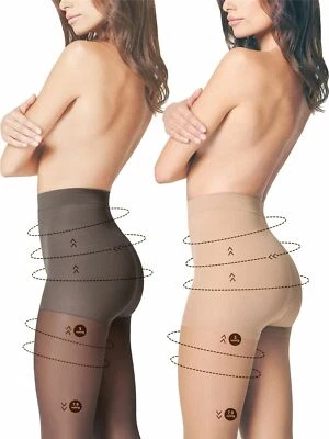 Fiore Supporting Tights Comfort 20 or 40 Denier Size S-XL, Graduated Compression